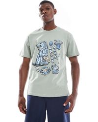 Santa Cruz - – schweres, locker geschnittenes t-shirt - Lyst