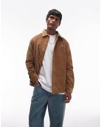 Lacoste - – cord-hemdjacke - Lyst