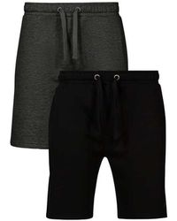 French Connection - 2 Pack Cotton Jersey Shorts - Lyst