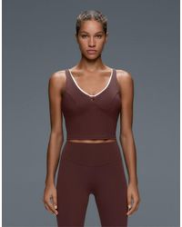 Oysho - Comfortlux V-neck Tank Top - Lyst