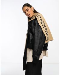 French Connection - Reversible Logo Scarf - Lyst