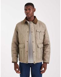 Jack & Jones - Gewatteerd Jack Met Kraag Van Corduroy - Lyst