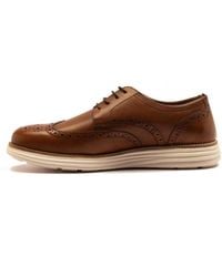 Thomas Crick - 'Harrington' Derby Brogue Casual Leather Lace Up Shoe - Lyst