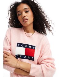 Tommy Hilfiger - – langärmliges rollkragen-strickoberteil - Lyst