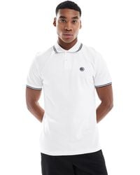 Pretty Green - Logo Polo With Tipping - Lyst
