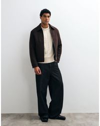 SELECTED - Wool Blend Double Zip Jacket - Lyst