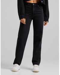 Bershka Straight-leg jeans for Women | Online Sale up to 66% off | Lyst