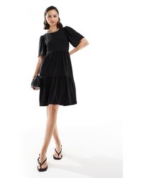 Jdy - – gestuftes midikleid - Lyst