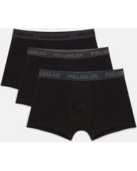 Pull&Bear - – 3er-pack boxershorts - Lyst