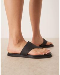 Calvin Klein - – zehenstegsandalen - Lyst