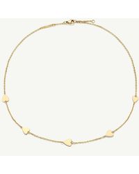 D.Louise - Waterproof Tarnish-Free Multi Heart Necklace - Lyst