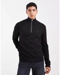 Tommy Hilfiger - Essentials 1/4 Zip Jumper - Lyst