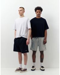 Pull&Bear - Confezione Da 2 Paia Di Bermuda Corti Neri - Lyst