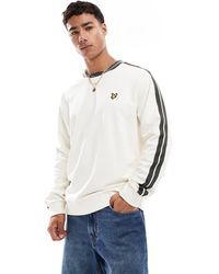 Lyle & Scott - Mid Layers Contrast Taped Sweatshirt - Lyst