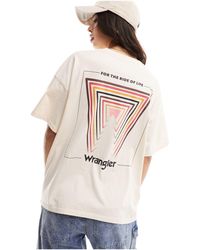 Wrangler - – girlfriend-t-shirt - Lyst