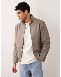 Mango - – harrington-jacke aus 100% baumwolle - Lyst