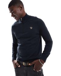 Paul Smith - Jersey Con Media Cremallera Y Logo Icon De - Lyst