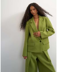 TOPSHOP - Boxy Boyfriend Blazer - Lyst