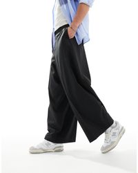 ASOS - Pantalon élégant coupe ultra ample - Lyst