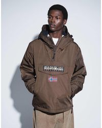 Napapijri - Box Logo Anorak - Lyst