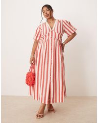 Nobody's Child - – starlight – gestreiftes midikleid - Lyst