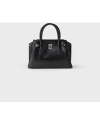 Stradivarius - Crossbody Tote Bag With Clasp - Lyst