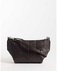 Calvin Klein - Woven Shoulder Bag - Lyst