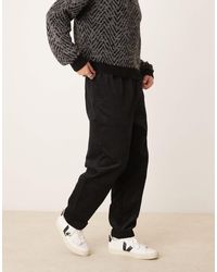 ASOS - Tapered Pull On Cord Sweatpants - Lyst
