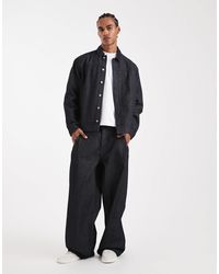 ASOS - Circular design collection - jean d'ensemble ample et épais - indigo - Lyst