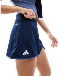 adidas Originals - Falda azul marino tennis club - Lyst