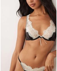 ASOS - Delilah Satijnen High Apex Beugelbh - Lyst