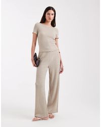 ONLY - Textured Trousers Co-ord - Lyst