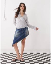 Collusion - Asymmetric Festival Midi Skirt - Lyst