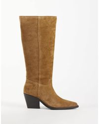 Bronx - Next-low-kole western-stiefel mit absatz bis zum knie - Lyst