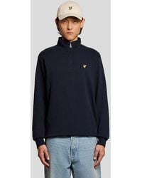 Lyle & Scott - Mid Layers Quarter Zip Pullover Sweatshirt - Lyst