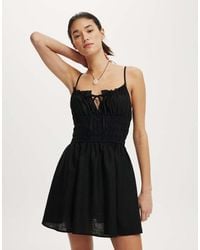 Cotton On - Haven Strappy Mini Dress - Lyst