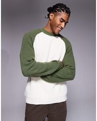 ASOS - – langärmliger relaxed-fit-strickpullover - Lyst