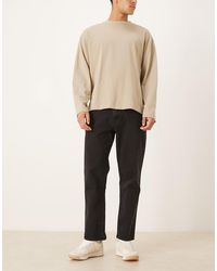 Abercrombie & Fitch - Athletic Stretch Loose Fit Jeans - Lyst