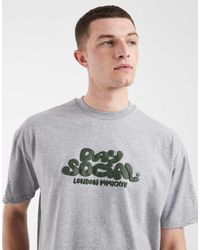 ASOS - Boxy Oversized T-shirt With Bubble Text Graphic - Lyst