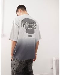 Aape By A Bathing Ape - Aape By A Bathing Ape Logo Back Print Ombre T-shirt - Lyst