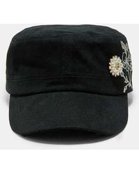 Stradivarius - Faux Pearl Cap - Lyst