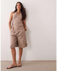 ASOS - Modal Look Longline Bermuda Shorts - Lyst