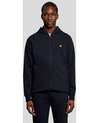 Lyle & Scott - Mid Layers Fly Fleece Full-Zip Hoodie - Lyst