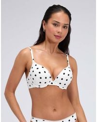 Boux Avenue - Hydra Super Push Up Bikini Top Summer Plunge Swimwear - Lyst