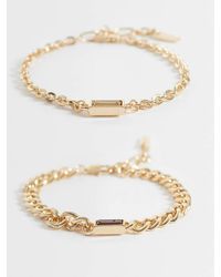 ASOS - Set Da 2 Bracciali - Lyst