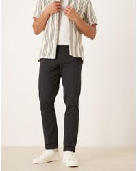 ASOS - Tailored Cotton Rich Slim Chino Pants - Lyst