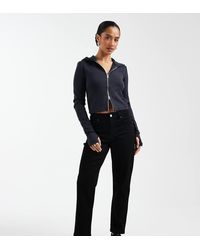 ASOS - Asos Design Petite Slim Fit Mom Jeans - Lyst