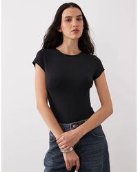 ASOS - – figurbetonter, kurzärmliger body aus polyamid - Lyst