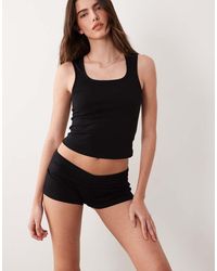 ASOS - Mix & Match Fold Over Pyjama Short - Lyst