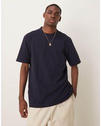 Mango - Regular Fit Seersucker T-shirt - Lyst